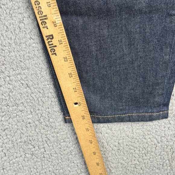 Everlane Jeans Womens Size 32 Deep Indigo The High-Rise Skinny Stretch Ankle NWT - Picture 7 of 14